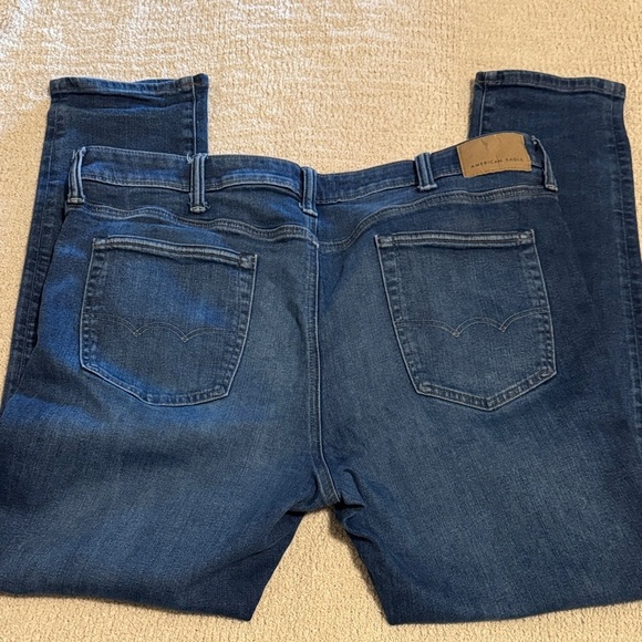 American Eagle Outfitters Airflex Athletic Skinny Jeans. 38x32 - Picture 5 of 5